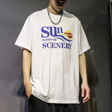 Sunrise Scenery Loose Tee