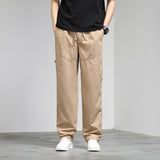 Men's Japanese Sports Casual Solid Color Loose Cargo Pants