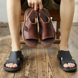 Men's Summer Soft Bottom Outdoor Beach Sandals Slippers