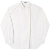 Men Irregular Half Disassembled Dolman Sleeve Shirt