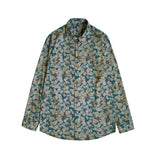 Men's Retro Casual Slim Pattern Shirt
