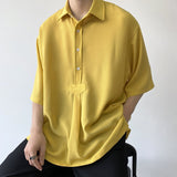 Men's Polo Shirts Lapel Short Sleeve Pullover Shirt