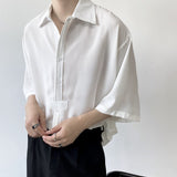 Men's Polo Shirts Lapel Short Sleeve Pullover Shirt