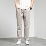 Men's Japanese Sports Casual Solid Color Loose Cargo Pants