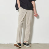 Men's Casual Loose Straight Drape Nine-point Pants