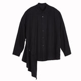 Irregular Long-sleeved Shirt
