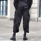 Japanese Style Samurai Hakama Harem Pants Men Women Yoga Ninja Pants