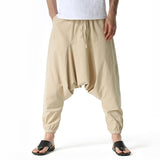 Men Japanese Casual Loose Hanger Harem Pants