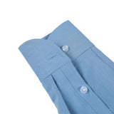 Men's Solid Color V-Neck Long Sleeve Shirt