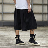 Irregular Retro Loose Shorts