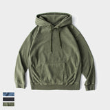 Japanese Outdoor Thick Batik Long Sleeve Hooded Sweater