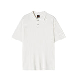 Men's Summer Short Sleeve POLO Shirt Knit T-Shirt