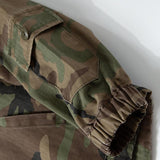 Men American Solid Color Long-Sleeved Hoodie