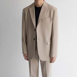 Men's British Trendy Casual Loose Blazer And Trousers