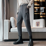 Men's Casual Slim Irregular Pants